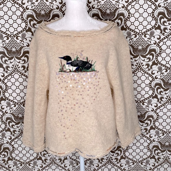 Ralph Lauren | Sweaters | Vtg Ralph Lauren Duck Mallard Embroidered